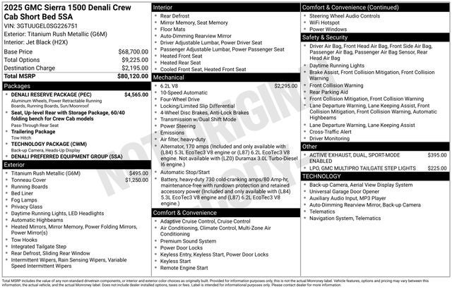 2025 GMC Sierra 1500 Denali - Photo 6