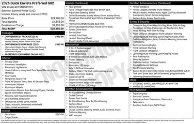 2026 Buick Envista Preferred