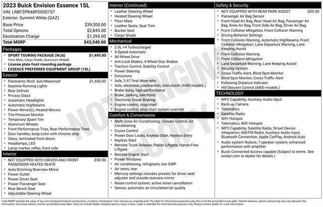 2023 Buick Envision Essence
