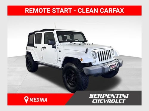 2018 Jeep Wrangler JK Unlimited Sahara CLEAN CARFAX