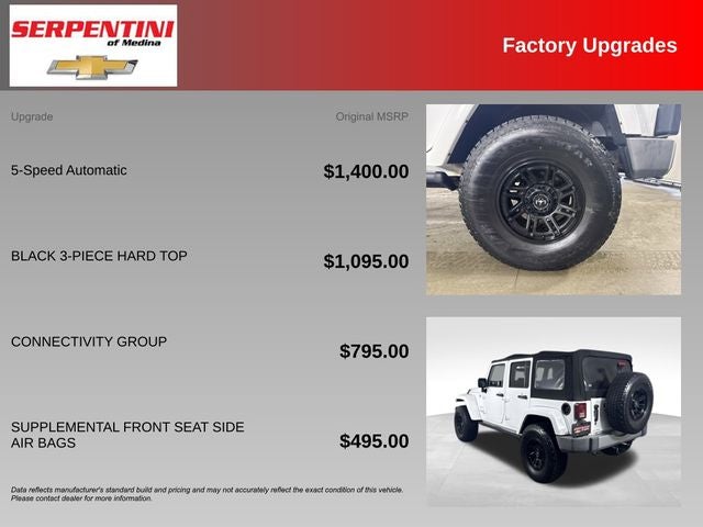 2018 Jeep Wrangler JK Unlimited Sahara CLEAN CARFAX