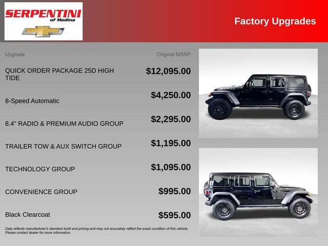 2023 Jeep Wrangler High Tide w/ ALPINE PREMIUM AUDIO