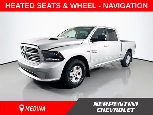 2015 RAM 1500 Sport w/ HEATED SEATS & WHEEL