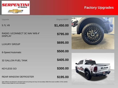 2017 RAM 1500 Rebel 5.7l HEMI