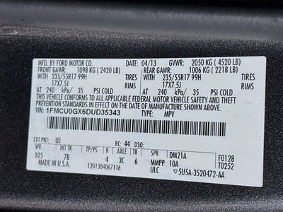 2013 Ford Escape SE WHOLESALE SPECIAL!!!