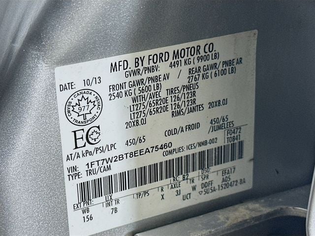 2014 Ford F-250SD Platinum w/ PWR MOONROOF