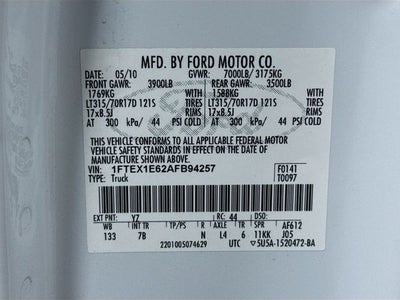 2010 Ford F-150 SVT Raptor w/ ONLY 53K MILES