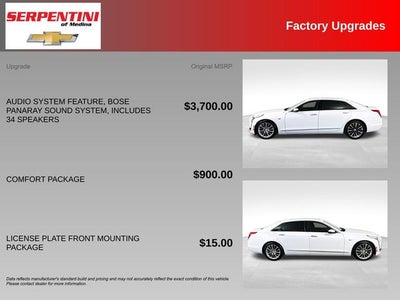 2016 Cadillac CT6 3.0L Twin Turbo Premium Luxury AWD w/ HEADS-UP DISPLAY
