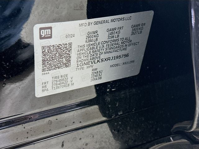 2024 Chevrolet Traverse RS GM CERTIFIED!!!