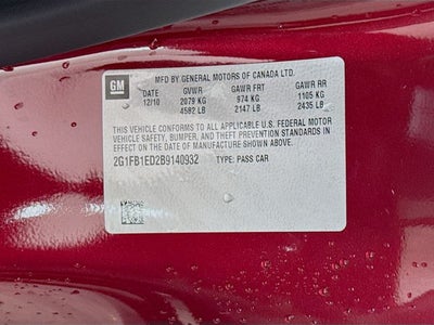 2011 Chevrolet Camaro 1LT ONLY 9K MILES