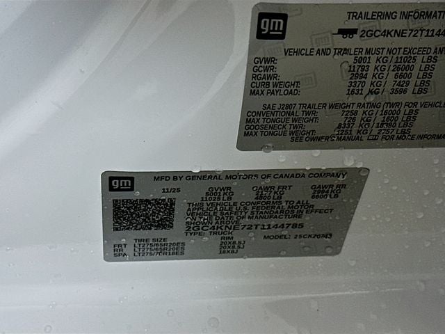 2026 Chevrolet Silverado 2500HD LT