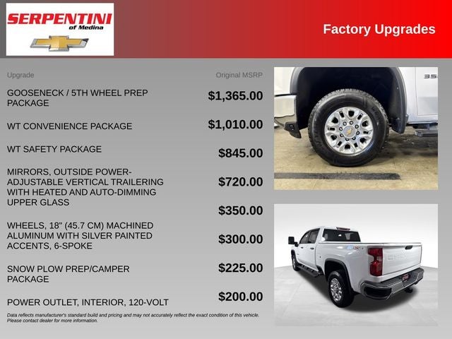 2024 Chevrolet Silverado 3500HD Work Truck w/ MAX TOW PKG