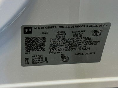 2026 Chevrolet Equinox LT