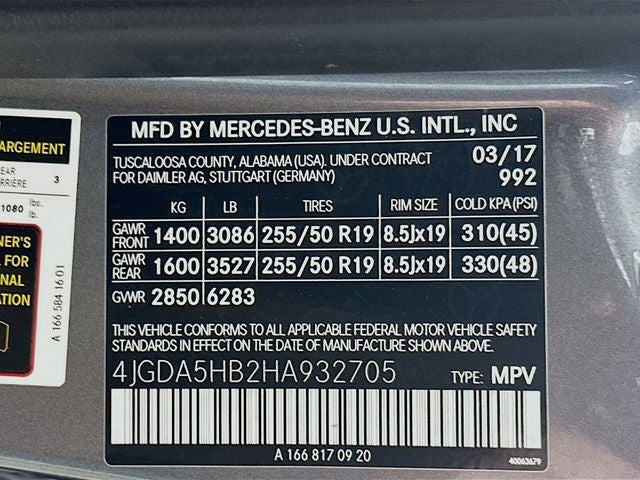 2017 Mercedes-Benz GLE GLE 350 4MATIC® w/ PANO MOONROOF