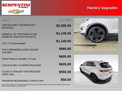 2017 Lincoln MKC Reserve w/ VENTILATED SEATS