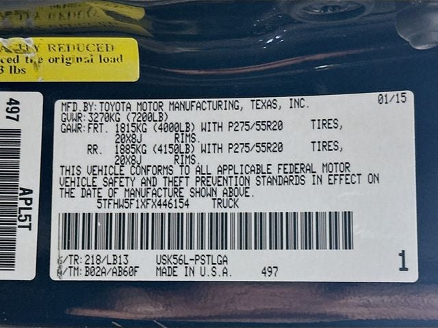 2015 Toyota Tundra Limited CrewMax w/ HEATED LEATHER