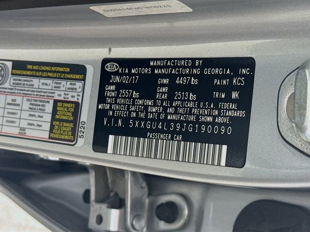 2018 Kia Optima EX w/ PANO SUNROOF