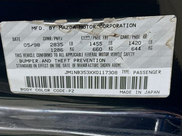 1999 Mazda Mazda Miata w/ ONLY 66K MILES