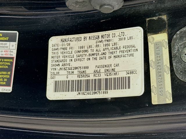 2008 Nissan 350Z Enthusiast w/ CLEAN CARFAX