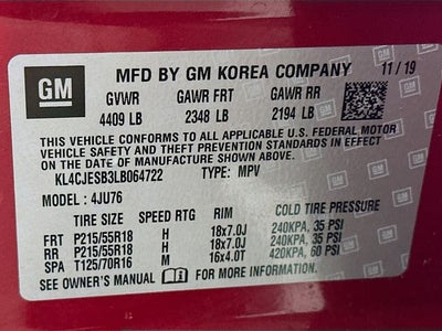 2020 Buick Encore Preferred AWD w/ REMOTE START