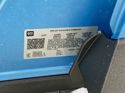 2026 Chevrolet Trax 2RS