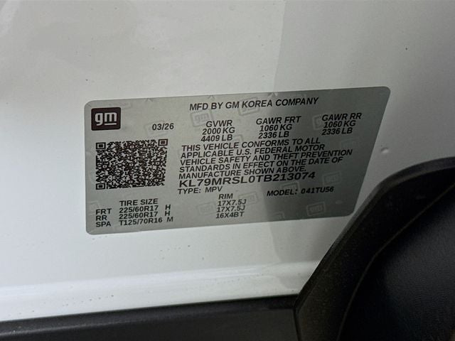 2026 Chevrolet TrailBlazer LT