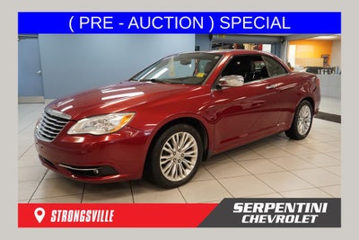 2012 Chrysler 200 Limited CONVERTIBLE(PRE-AUCTION)