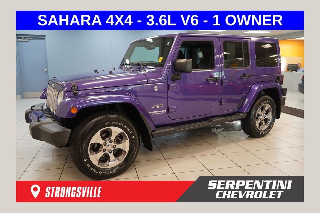 2017 Jeep Wrangler Unlimited Sahara 4X4