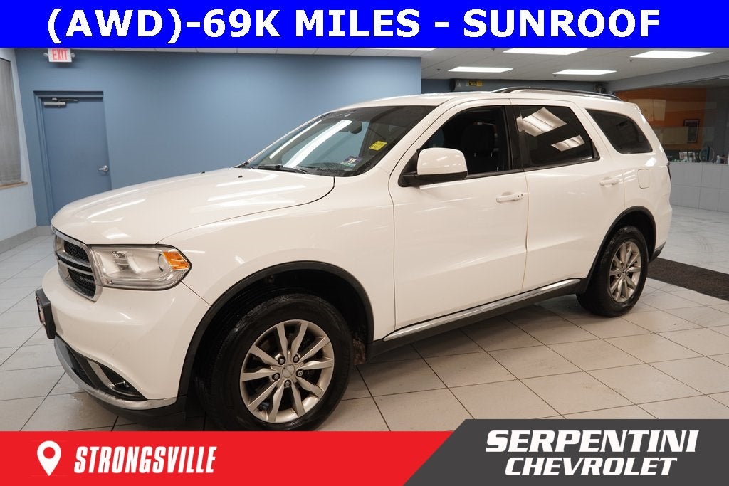 2017 Dodge Durango SXT All Wheel Drive