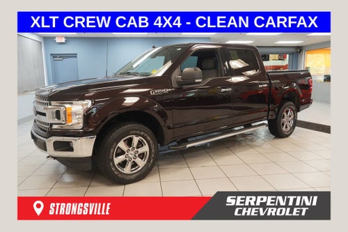2018 Ford F-150 XLT CREW CAB 4X4