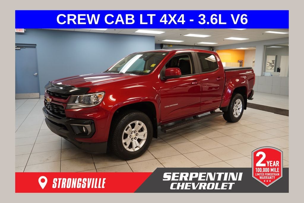 2021 Chevrolet Colorado LT CREW CAB 4X4