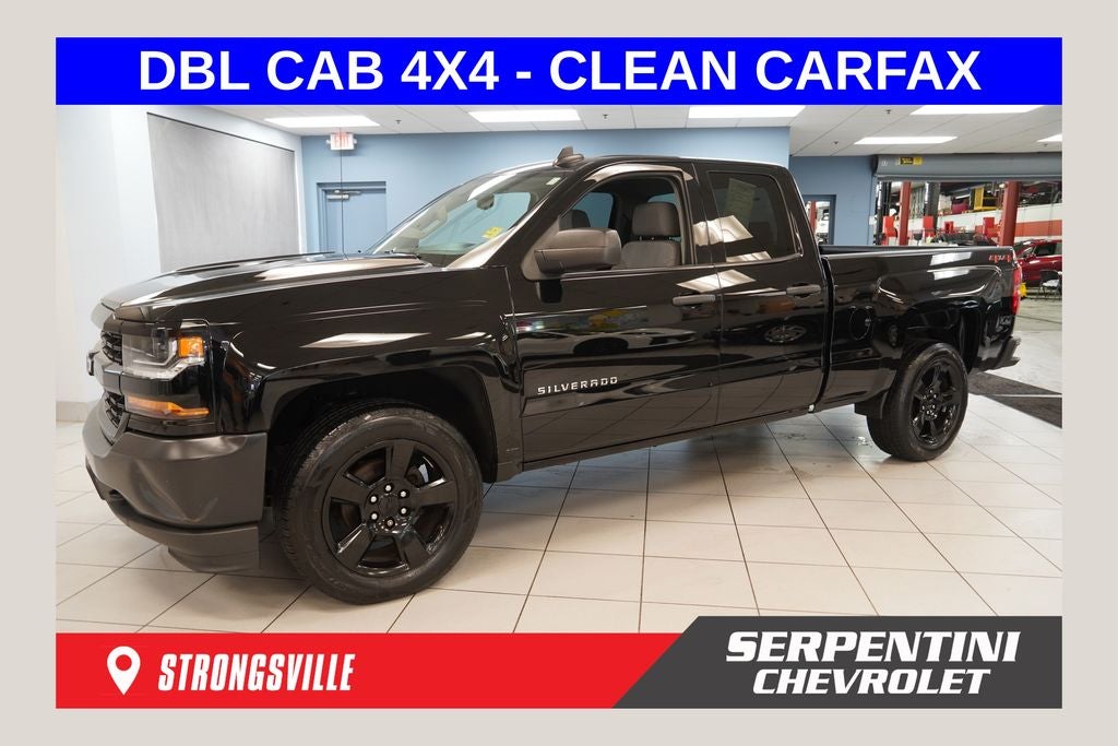 2018 Chevrolet Silverado 1500 WT DBL CAB 4X4