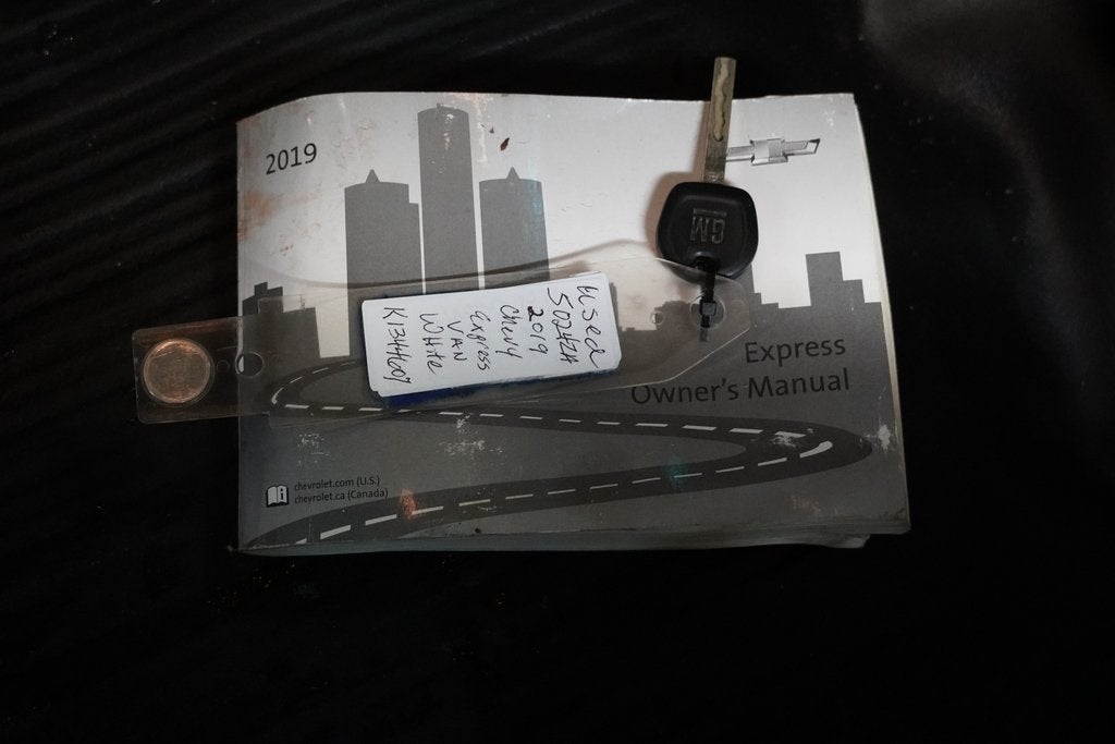 2019 Chevrolet Express 2500 Work Van Cargo