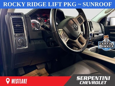 2018 RAM 1500 Laramie Rocky Ridge Lift Package