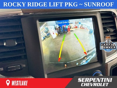 2018 RAM 1500 Laramie Rocky Ridge Lift Package