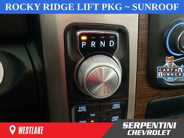 2018 RAM 1500 Laramie Rocky Ridge Lift Package
