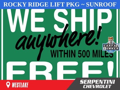 2018 RAM 1500 Laramie Rocky Ridge Lift Package