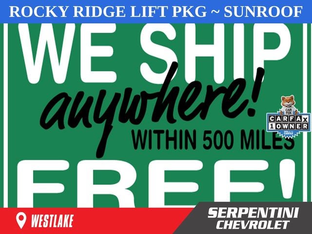 2018 RAM 1500 Laramie Rocky Ridge Lift Package