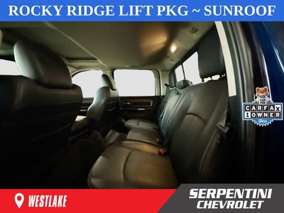 2018 RAM 1500 Laramie Rocky Ridge Lift Package