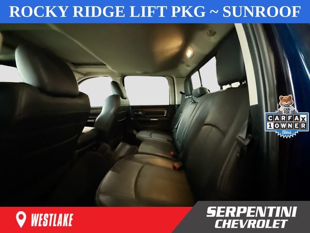 2018 RAM 1500 Laramie Rocky Ridge Lift Package