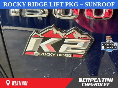 2018 RAM 1500 Laramie Rocky Ridge Lift Package