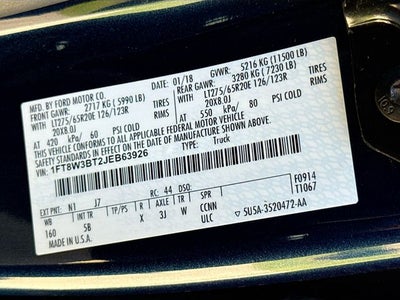 2018 Ford F-350SD Lariat