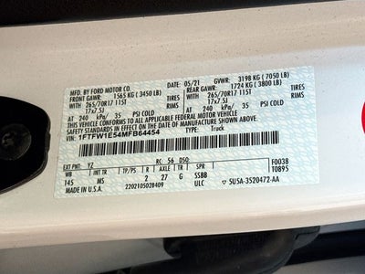 2021 Ford F-150 XLT
