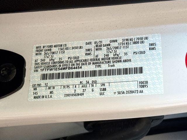 2021 Ford F-150 XLT