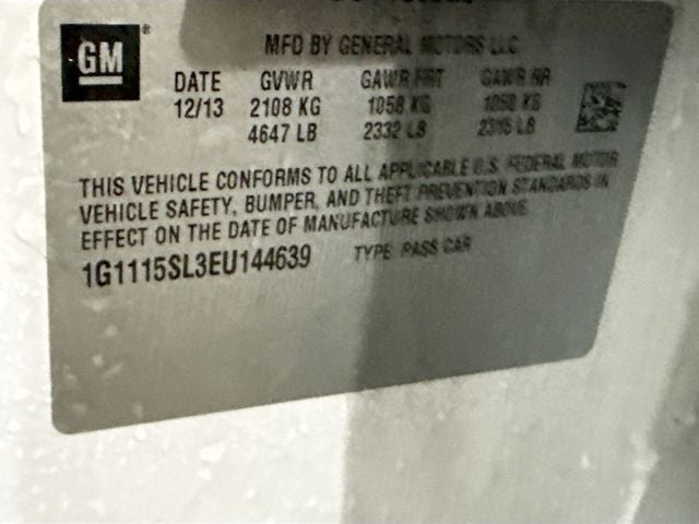 2014 Chevrolet Impala LT 1LT