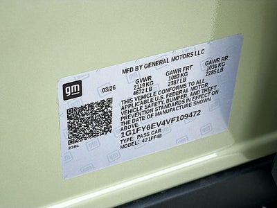 2027 Chevrolet Bolt EV LT