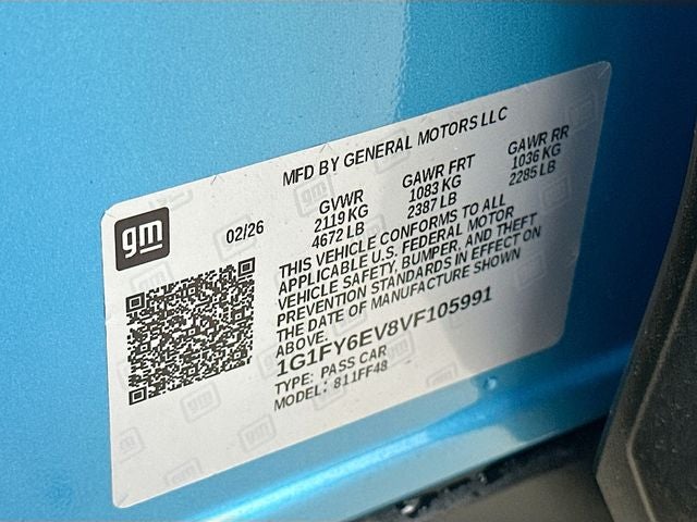 2027 Chevrolet Bolt EV LT