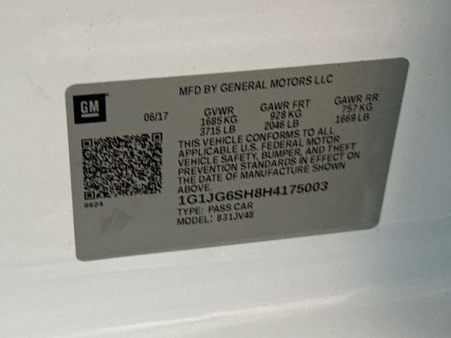 2017 Chevrolet Sonic LT