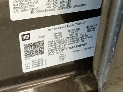 2021 Chevrolet Silverado 1500 Custom