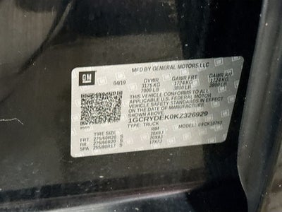 2019 Chevrolet Silverado 1500 LT